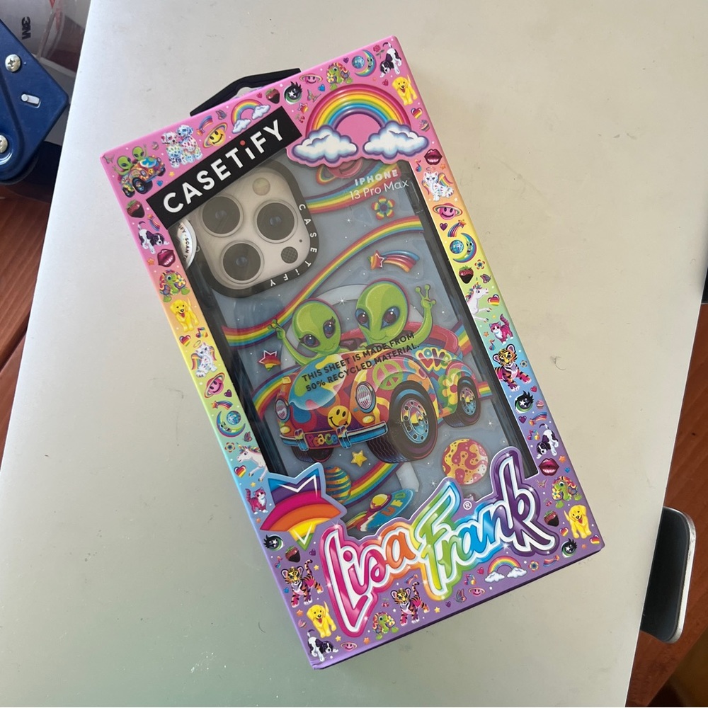 Lisa frank x Casetify IPhone 13 Pro Max